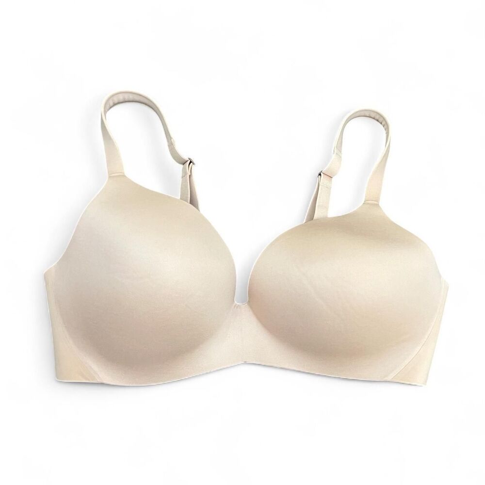 Spanx Women's Tan and Cream Bra